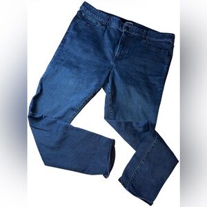 🔥 Express Men’s Dark Blue Skinny Fit Jeans Size 36 X 30 🔥